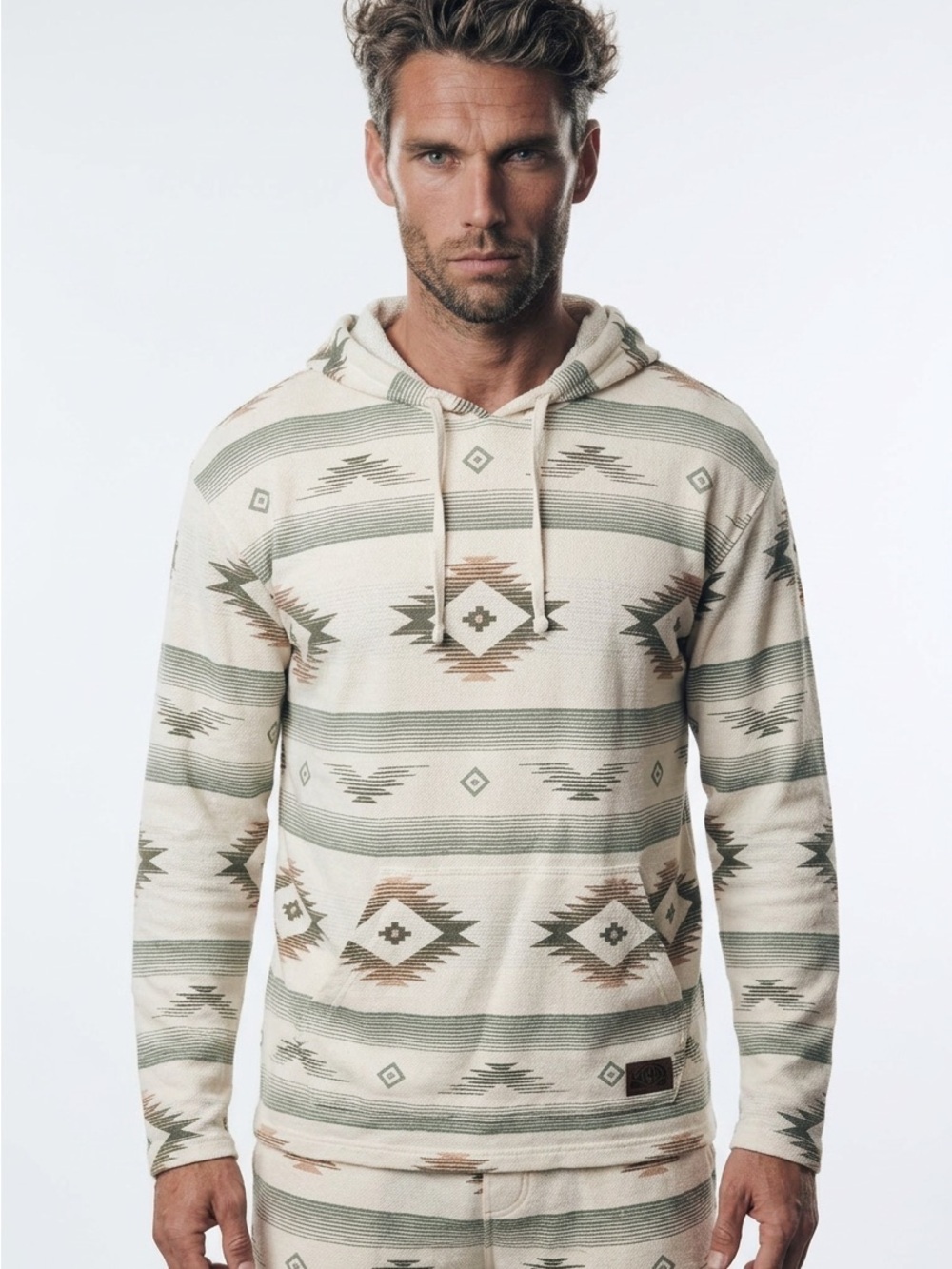 Hurley XL Southwest Designed Hoodie w Front Pocket Unisex - Worn Once